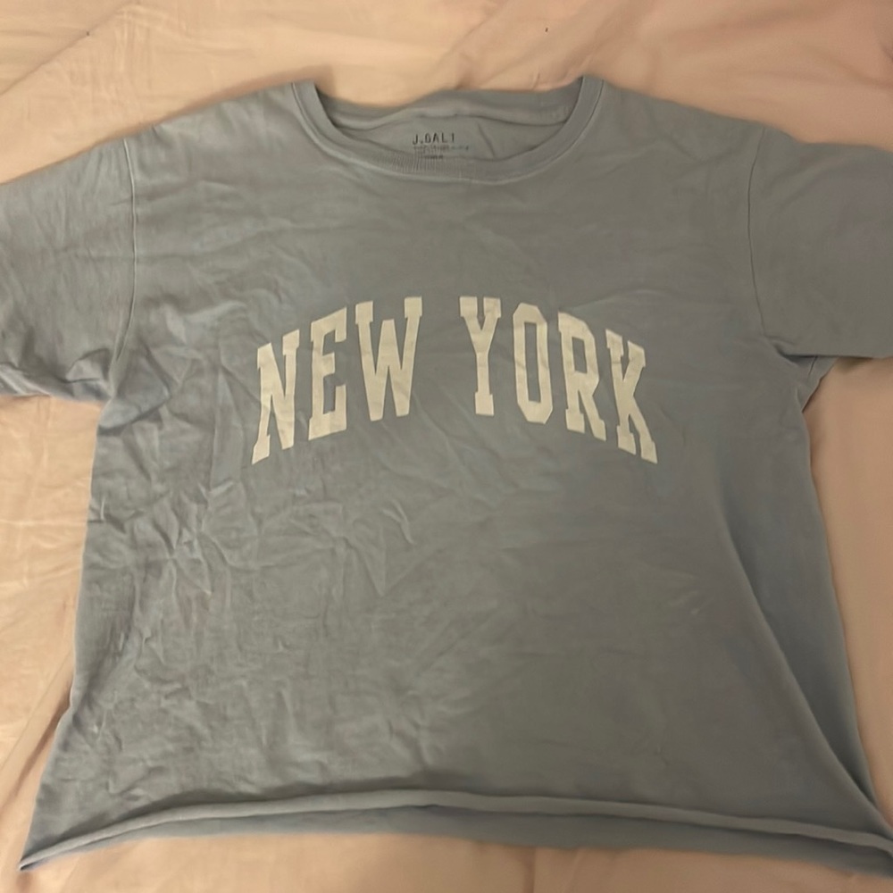 Blue New York tee